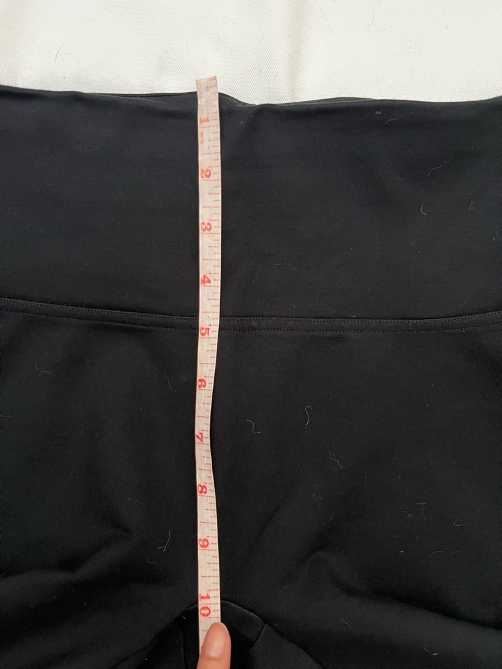 Spanx Ponte Ankle Leggings Black High Rise Shaping 20264R M - Picture 8 of 14